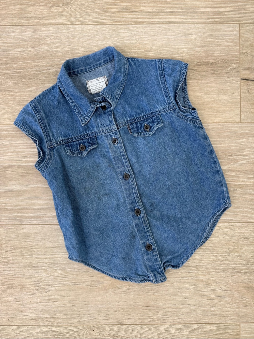 Levi's Vintage 1997 Denim Short Sleeve Button Down Shirt